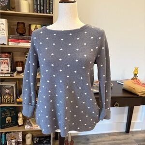 Cynthia Rowley Gray Relaxed Sweater XS